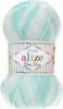 Garn BABY BEST BATIK - 100g / 240 m - Mint, Weiß Produktbild-Vorschau 2