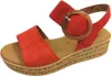 Gabor Comfort Plateau Sandale - Rot Leder : 39 : Normal Produktbild-Vorschau 12