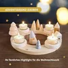 HABA Dekoration Weihnachten Adventskranz, schlichtes Holz Produktbild-Vorschau 3