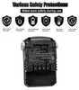 TECHTEK Batteria compatibile con [Briggs & Stratton] 675iS, Anteprima dell’immagine prodotto 4
