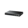 A black TP-Link network switch is shown against a white background. Voir les images du produit
