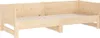 vidaXL Lit de jour extensible en pin massif 2x(80x200) cm Voir les images du produit 5