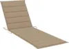 vidaXL Doppel-Sonnenliege mit Beigen Auflagen Kiefer Produktbild-Vorschau 4