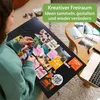 banjado tablica magnetyczna czarna 78x37cm duża tablica Podgląd zdjęcia produktu 3