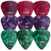 kwmobile 9x Gitarren Plektrum Blättchen - 3 verschiedene Produktbild-Vorschau 1
