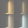 Designerska lampa podłogowa czarna z diodą LED i Podgląd zdjęcia produktu 7