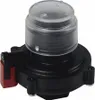 A product shot of a pneumatic cartridge valve. Produktbild-Vorschau