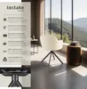 tectake® Samt-Drehstuhl Lona gepolstert 56 x 59 x 81 cm Produktbild-Vorschau 2