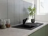Faizee Home Granitspüle 75 x 44 cm Nachtschwarz – inklusive Produktbild-Vorschau 12
