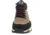 A front view of a beige and black hiking boot. Produktbild-Vorschau