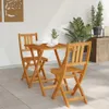 vidaXL Bistro súprava, 3 ks, olejovaná prírodná farba, Náhľad obrázku produktu 4