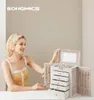Songmics Schmuckkasten Schmuckschatulle mit 6 Ebenen Produktbild-Vorschau 2