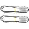 2 Stück Edelstahl Flexible Doppelkopf Rohrreinigungsbürste, Produktbild-Vorschau 1