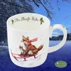 Wrendale Designs Porzellan-Becher Fuchs Schlittenfahrt Produktbild-Vorschau 4