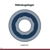 A diagram of a ball bearing. Produktbild-Vorschau