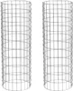 Gabione Gabionensäule rund Ø 35 cm 100 cm 2er Steingabionen Produktbild-Vorschau 1