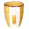 6er Set Yellow Kaffeebecher Gelb 350ml mit Henkel Produktbild-Vorschau 3