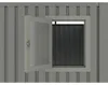 Gartenhaus Konsta Fusio M 289 x 253 cm grau-aluminium Produktbild-Vorschau 8