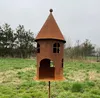 Vogelhaus 42x20cm + Stab Gartenstecker Turm Futterhaus zum Produktbild-Vorschau 2