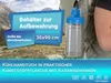 Kühlendes Sporthandtuch / Fitness Handtuch, 30x90 cm, grau Produktbild-Vorschau 3