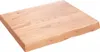 vidaXL Umývadlová doska svetlohnedá 60x50x(2-6) cm z Náhľad obrázku produktu 1