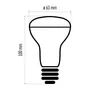 LED žárovka Classic R63 / E27 / 8,8 W (60 W) / 806 lm / neutrální bílá Produktbild-Vorschau