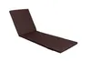 Cuscino per sedia a sdraio 190x60x4cm, marrone, cuscino per Anteprima dell’immagine prodotto 3