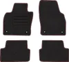 Velour Mats Set für SEAT ARONA   4-teilig - Neue - ROT Produktbild-Vorschau 2