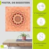 ARTland Poster Mandala Barmherzigkeit Größe: 40x40 cm Produktbild-Vorschau 2