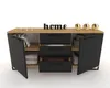 Kommode mit Schubladen Fernsehschrank HANA 3S Golden Craft Produktbild-Vorschau 3