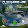 Solarplane Pool rund Ø457cm Schwarz – Solarfolie Produktbild-Vorschau 4