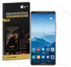 A product box for a screen protector is shown next to a smartphone with the screen protector applied. Produktbild-Vorschau