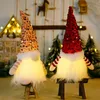3 Stück Weihnachten Wichtel mit Licht Weihnachtsdeko Produktbild-Vorschau 3