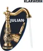 JULIAN | Premium Vintage hohe Badarmatur Messing Gold | Produktbild-Vorschau 1