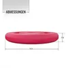 A pink weight plate with measurement indicators. Produktbild-Vorschau