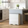 SONGMICS Mülltrenner 2 x 30,0 l weiß Produktbild-Vorschau 18