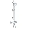 HANSGROHE Duscharmatur, Duschsystem mit Thermostat Ecostat Produktbild-Vorschau 1