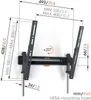 Vogels COMFORT TVM 3415 schwarz Tilt Medium Wandhalterung Produktbild-Vorschau 5