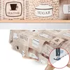 Tischdecke Wachstuch Essen Braun Robust Wasserabweisend Produktbild-Vorschau 1