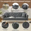 okwish Divano letto con funzione letto, divano doppio con Anteprima dell’immagine prodotto 16
