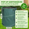 TTL GARDEN Gartenabfallsack PREMIUM 3er Set 160L grün Produktbild-Vorschau 2