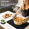 Tischset Leder 6er Set - Kunstleder Platzset Abwaschbar, Produktbild-Vorschau 4