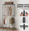 SucceBuy Robustný stojan na oblečenie, dvojité koľajničky Náhľad obrázku produktu 6
