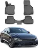 2017-2025 VW Arteon Fußmatten TPE Schwarz 4 tlg Produktbild-Vorschau 1