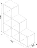 VCM Holzregal stehend | platzsparendes Regal | Maße: H. 105 Produktbild-Vorschau 5