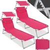 TecTake 403420, Růžová, Polyester, Ocel, 110 kg, 6,2 kg Náhled obrázku produktu 2