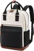 17 Zoll Laptop Rucksack Damen Wasserdicht Schwarz LOVEVOOK Produktbild-Vorschau 1