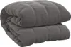 A folded gray weighted blanket. Náhled obrázku produktu