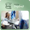 Novaliv 3er-Pack Wäschewanne mit 3 Griffen 25L Anthrazit, Produktbild-Vorschau 4