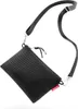 A black mesh pouch with a strap, shown against a white background. Produktbild-Vorschau